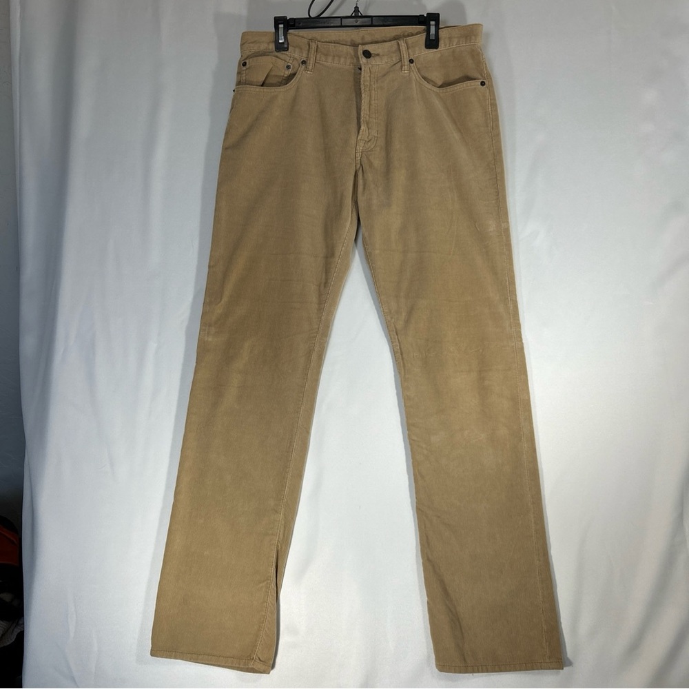 **GAP 1969** STRAIGHT LEG CORDUROY JEANS 34 x 34 BEIGE